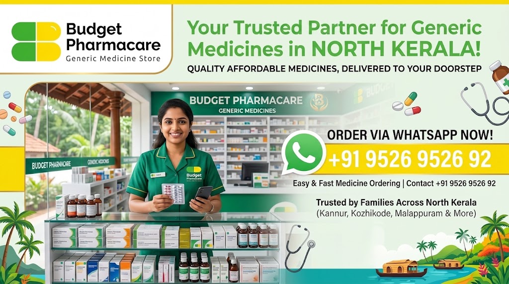 A Trusted Generic Medicine Store in North Kerala with WhatsApp Ordering